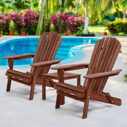 backyard folding beach chair set