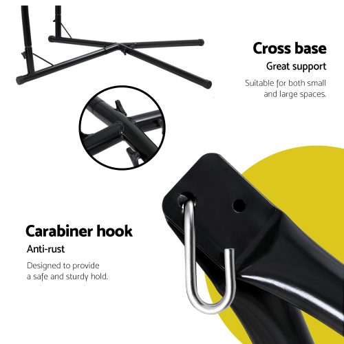 camping hammock chair cream