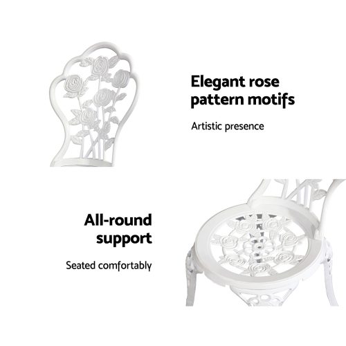 cast aluminum garden set