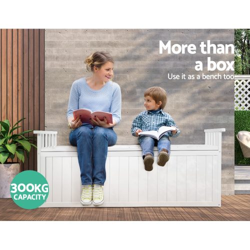 extra large outdoor storage bench