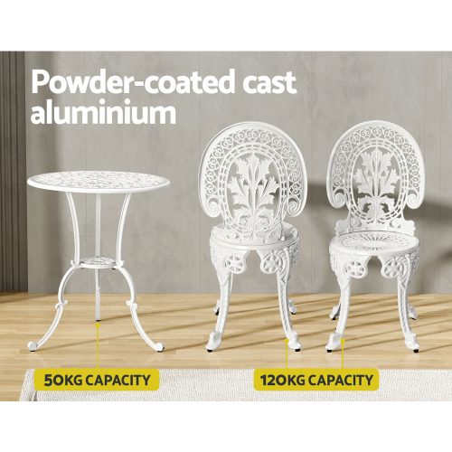 garden bistro table and chairs