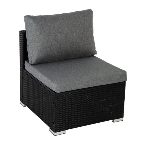 garden modular lounge black