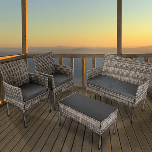 grey outdoor lounge set