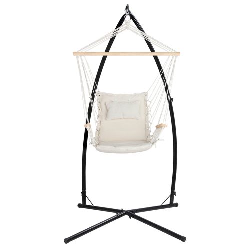 hanging chair with armrests