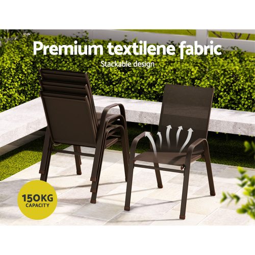 lightweight stackable dining chairs
