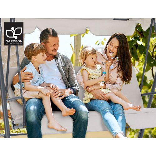 metal frame garden swing