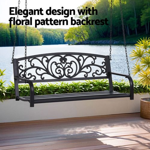 metal frame porch swing