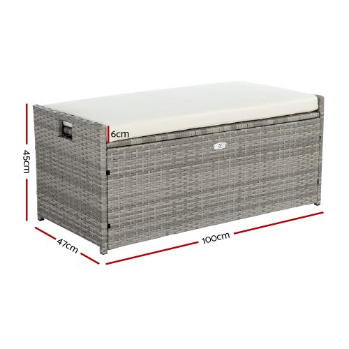 multi-purpose garden storage bench
