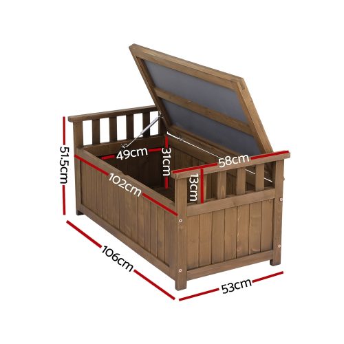 multifunctional garden bench box