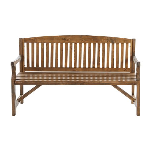 outdoor 3 seat wooden bench