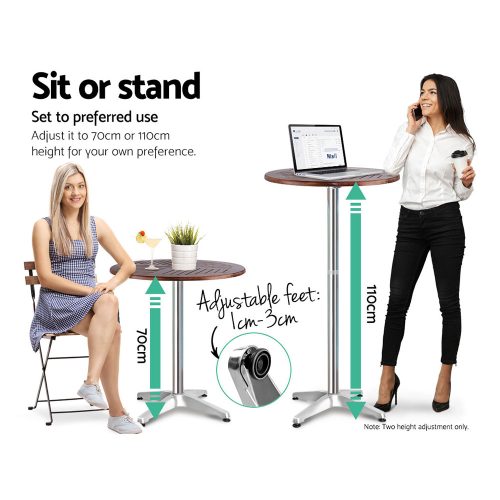 outdoor bistro table