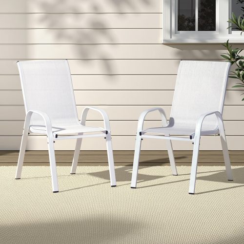 outdoor lounge dining chairs set