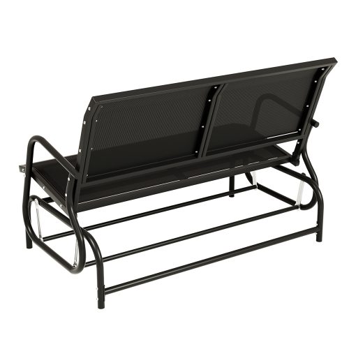 patio 2 seater rocking bench
