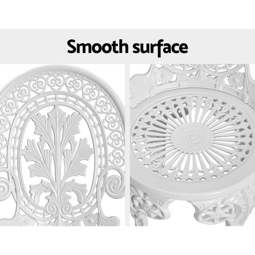 patio furniture set white
