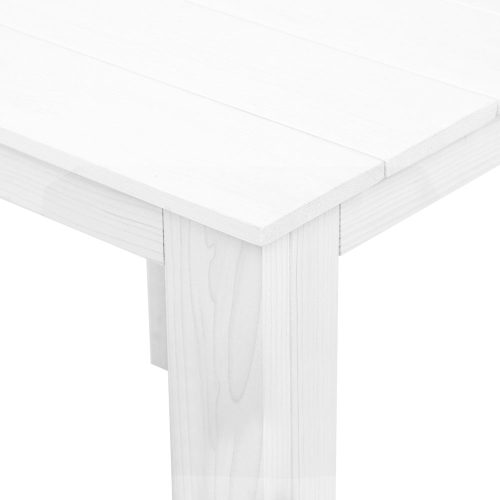 patio side table wooden