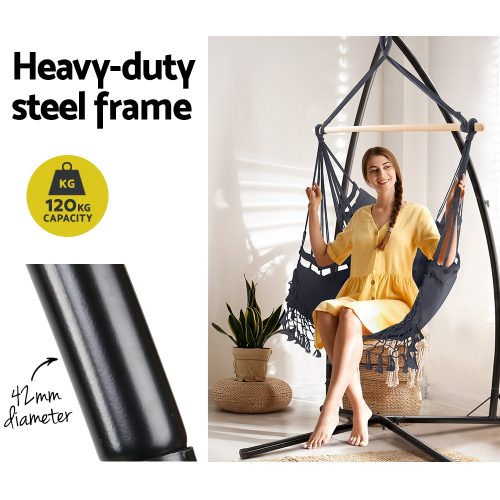 relaxing hammock with stand