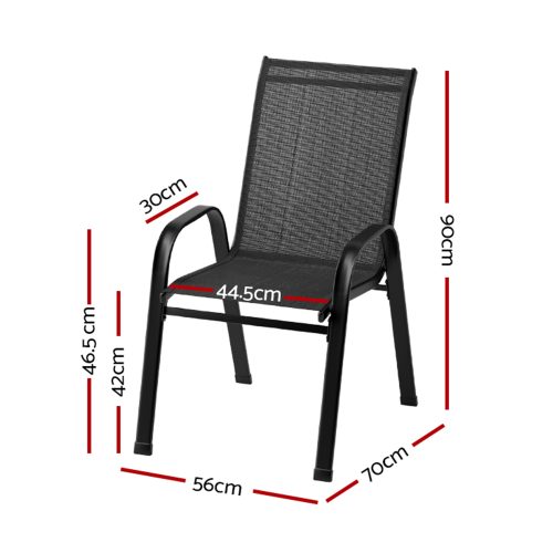 stackable outdoor lounge chairs