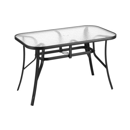 steel frame outdoor table