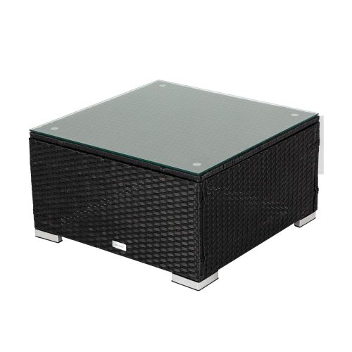 stylish black outdoor set