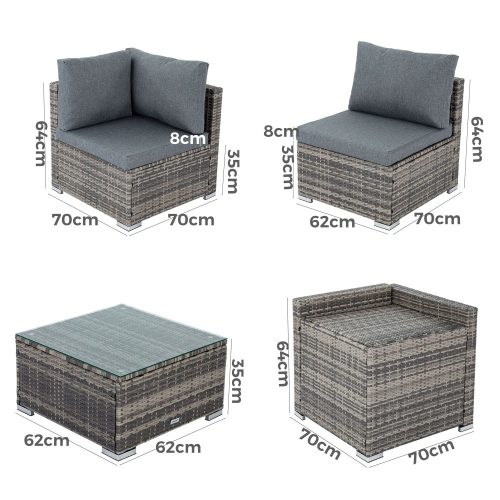 stylish outdoor seating