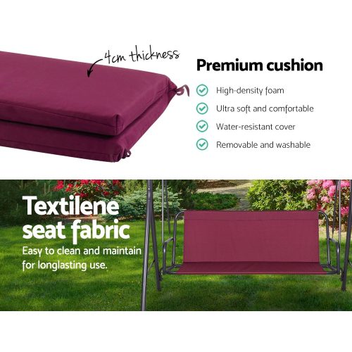 swing chair with canopy