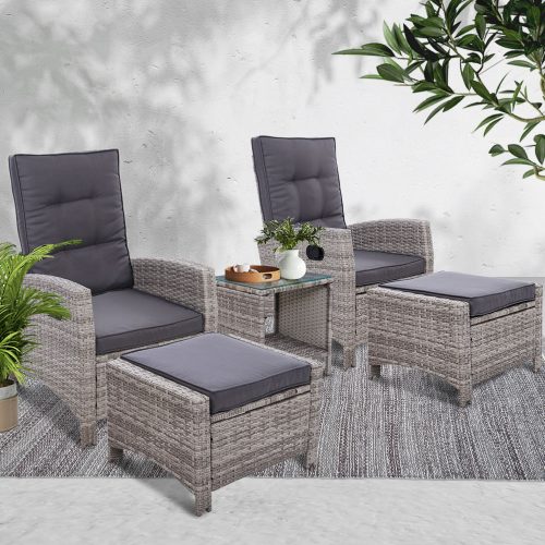 weather-resistant wicker set