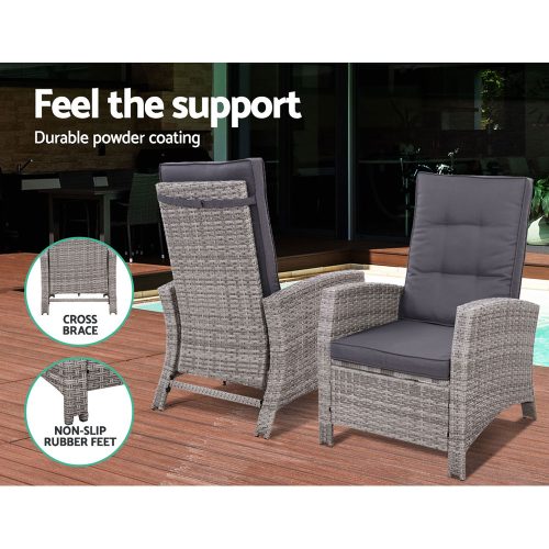 wicker outdoor lounge furniture